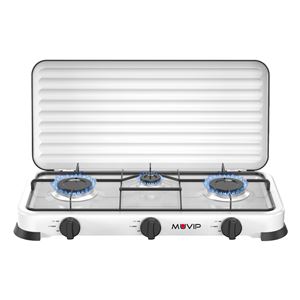 REACONDICIONADA COCINA DE GAS 3 FUEGOS SERIE VULCANO MUVIP - MV0639