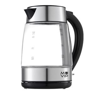 HERVIDOR DE AGUA CRISTAL INOX 1.7 LITROS 2200W MUVIP - MV0687-1