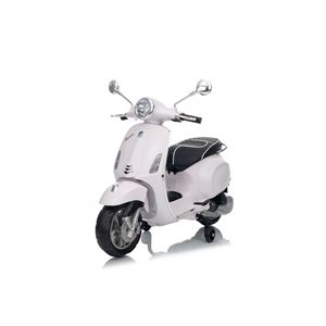 MOTO INFANTIL A BATERIA VESPA PRIMAVERA BLANCA - 33018-1