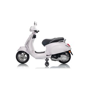 MOTO INFANTIL A BATERIA VESPA PRIMAVERA BLANCA - 33018-2