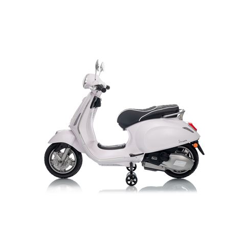 MOTO INFANTIL A BATERIA VESPA PRIMAVERA BLANCA - 33018-2
