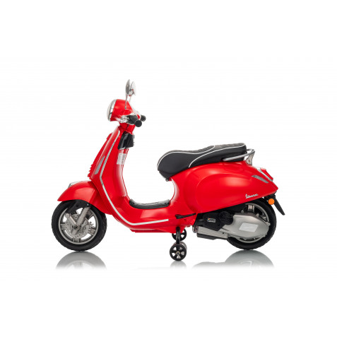 MOTO INFANTIL A BATERIA VESPA PRIMAVERA ROJO - 33021-1
