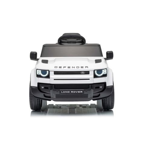 COCHE INFANTIL A BATERIA CON CONTROL REMOTO LAND ROVER DEFENDER BLANCO - 33026