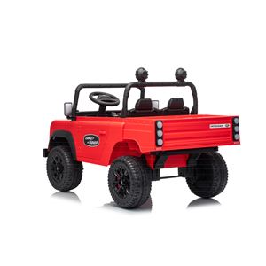 COCHE INFANTIL A BATERIA CONTROL REMOTO LAND ROVER DEFENDER CLASSIC ROJO - 33030-1