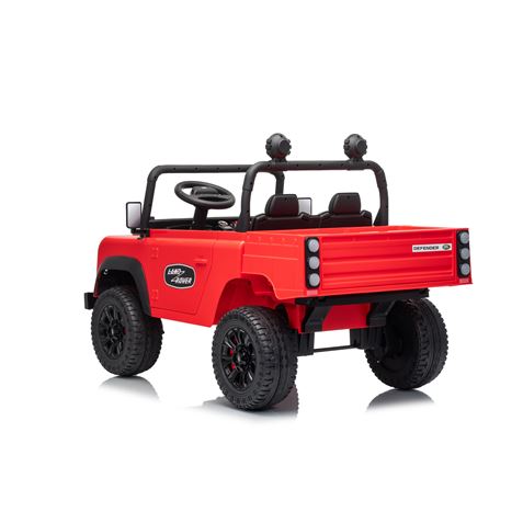 COCHE INFANTIL A BATERIA CONTROL REMOTO LAND ROVER DEFENDER CLASSIC ROJO - 33030-1