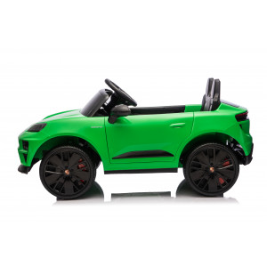 COCHE INFANTIL A BATERIA CON CONTROL REMOTO PORSCHE MACAN VERDE - 33039-1