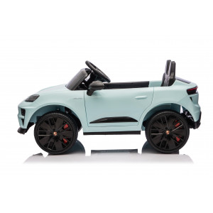 COCHE INFANTIL A BATERIA CON CONTROL REMOTO PORSCHE MACAN CELESTE - 33038-1