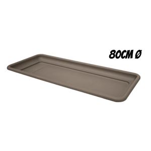 BANDEJA PARA MACETA 80CM TORTORA ARTPLAST