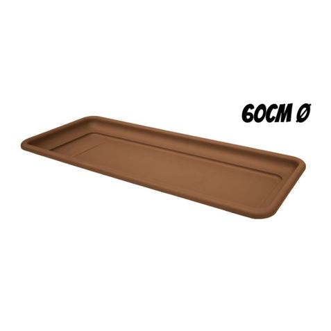 BANDEJA PARA MACETA 60CM TERRACOTA ARTPLAST - MAX-060.SV.CO