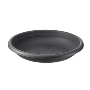 PLATO PARA MACETA 16CM ANTRACITA ARTPLAST