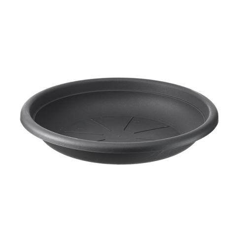 PLATO PARA MACETA 16CM ANTRACITA ARTPLAST - SOT-016.SV.AN