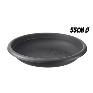 PLATO PARA MACETA 55CM ANTRACITA ARTPLAST