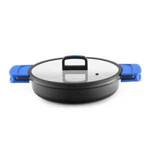 CACEROLA BAJA 36 SOLID PRO C/ASAS MONIX - M660532-2