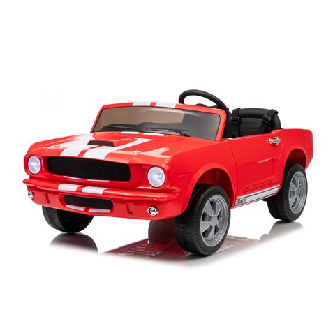 COCHE INFANTIL A BATERIA CON CONTROL REMOTO FORD MUSTANG SHELBY GT350 ROJO - 33050