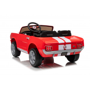 COCHE INFANTIL A BATERIA CON CONTROL REMOTO FORD MUSTANG SHELBY GT350 ROJO - 33050-1