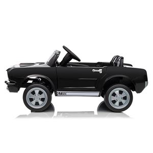 COCHE INFANTIL A BATERIA CON CONTROL REMOTO FORD MUSTANG SHELBY GT350 NEGRO - 33048-2