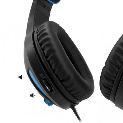 AURICULARES MULTIPLATAFORMA SOG ELITE H-20 AZUL - MIC-EH20-1