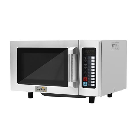 MICROONDAS PROFESIONAL 1000W 25 LITROS ACERO INOX CHEF PRO - CF0151-3