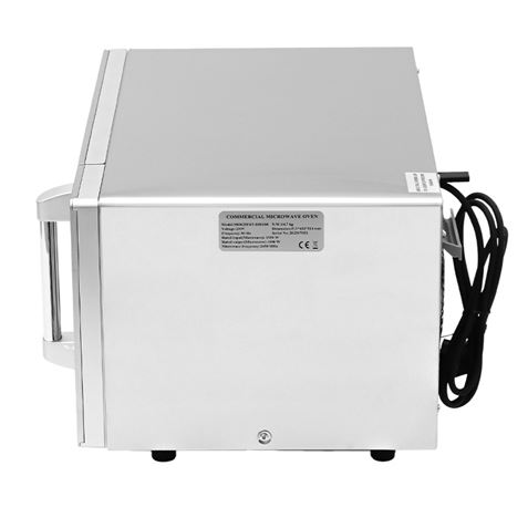 MICROONDAS PROFESIONAL 1000W 25 LITROS ACERO INOX CHEF PRO - CF0151-6