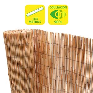 REACONDICIONADO CAÑIZO NATURAL ENTERO 1X3 METROS SUNGARDEN - SG0049