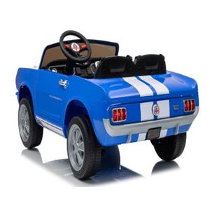 COCHE INFANTIL A BATERIA CON CONTROL REMOTO FORD MUSTANG SHELBY GT350 AZUL - 33047-5