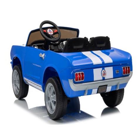 COCHE INFANTIL A BATERIA CON CONTROL REMOTO FORD MUSTANG SHELBY GT350 AZUL - 33047-5