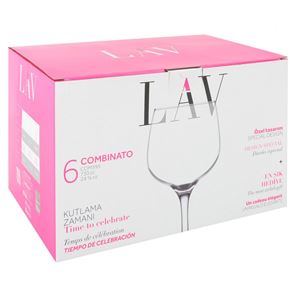 SET 6 COPAS DE COMBINADOS 730CC LAV - 22207725-1