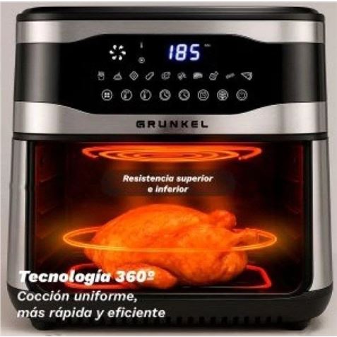 FREIDORA DE AIRE 9L 2200W MAXISTEELFRYER CON FRY FORCE 360º Y 10 PROGRAMAS - MAXISTEELFRYER-2