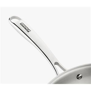 WOK ACERO INOXIDABLE 28CM PLANET INOX TRIPLY MONIX - M212028-1