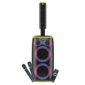 REAC ALTAVOZ KARAOKE COOLSOUND BLAST 2.1 2X6.5" + 5xTWEETERS 550W VERDE - CS0294