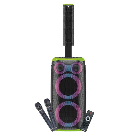 REAC ALTAVOZ KARAOKE COOLSOUND BLAST 2.1 2X6.5" + 5xTWEETERS 550W VERDE - CS0294