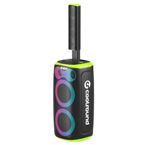 REAC ALTAVOZ KARAOKE COOLSOUND BLAST 2.1 2X6.5" + 5xTWEETERS 550W VERDE - CS0294-1