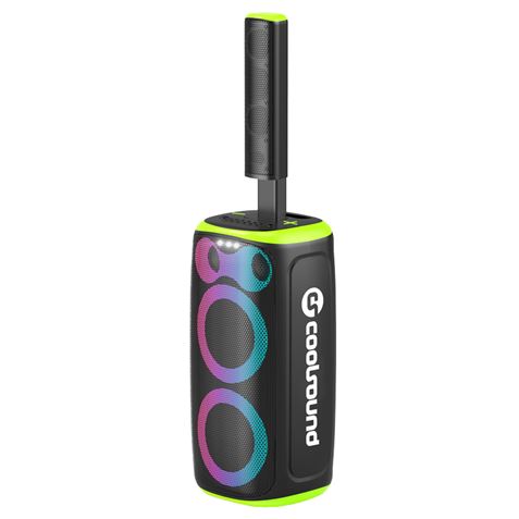REAC ALTAVOZ KARAOKE COOLSOUND BLAST 2.1 2X6.5" + 5xTWEETERS 550W VERDE - CS0294-1