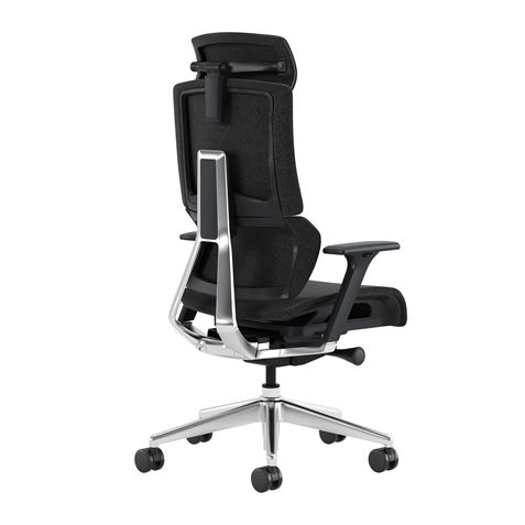REACONDICIONADA SILLA OFICINA GAMA SENIOR SE1500 CROMAD - CR1200-3