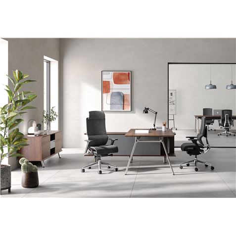 REACONDICIONADA SILLA OFICINA GAMA SENIOR SE1500 CROMAD - CR1200-7