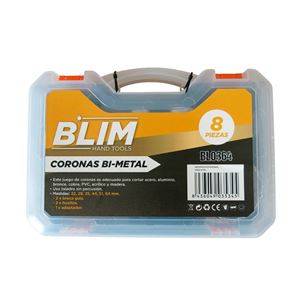 REACONDICIONADO JUEGO 8 PCS CORONAS BI-METAL BLIM - BL0364-1