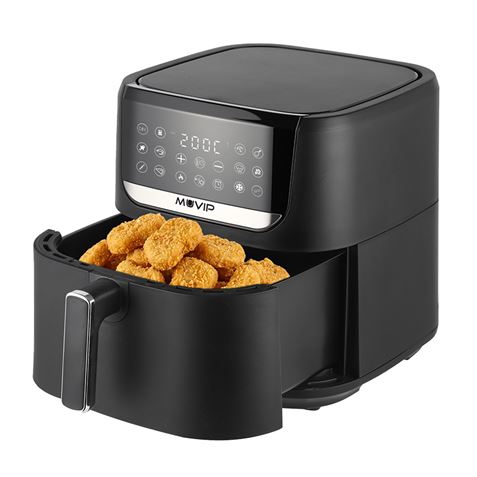 FREIDORA AIRE CALIENTE AIRCOOK 8 LITROS 1750W PANTALLA TACTIL MUVIP - MV0702