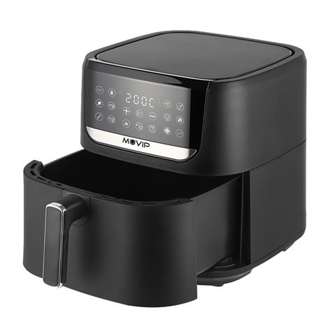 FREIDORA AIRE CALIENTE AIRCOOK 8 LITROS 1750W PANTALLA TACTIL MUVIP - MV0702-1