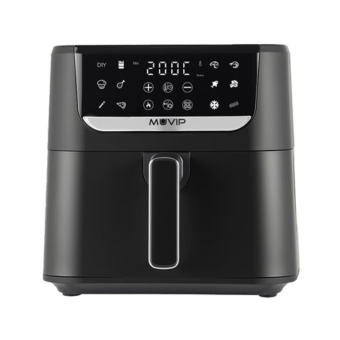 FREIDORA AIRE CALIENTE AIRCOOK 6 LITROS 1500W PANTALLA TACTIL MUVIP - MV0701-3
