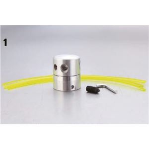 CABEZAL UNIVERSAL DE ALUMINIO PARA DESBROZADORAS CON HILO BLIM - BL0633-1