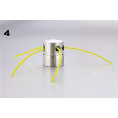 CABEZAL UNIVERSAL DE ALUMINIO PARA DESBROZADORAS CON HILO BLIM - BL0633-4