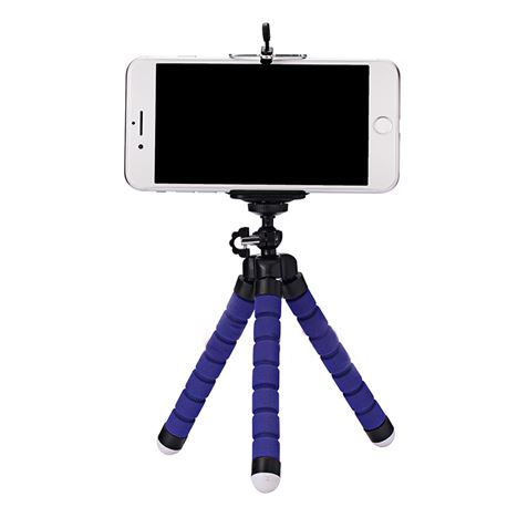 MINI TRÍPODE FLEXIBLE SMARTPHONE AZUL - 54495-1