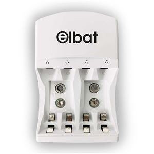 CARGADOR DE PILAS AA / AAA / 9V ELBAT - EB0607-1