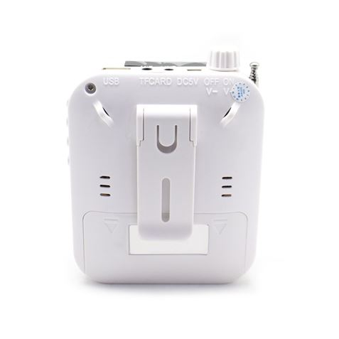 MEGÁFONO PORTÁTIL POCKETVOICE NEGRO BIWOND - BW0067-1