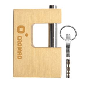 CANDADO ANTIPALANCA 80MM 2 LLAVES CROMAD - CR1243-3