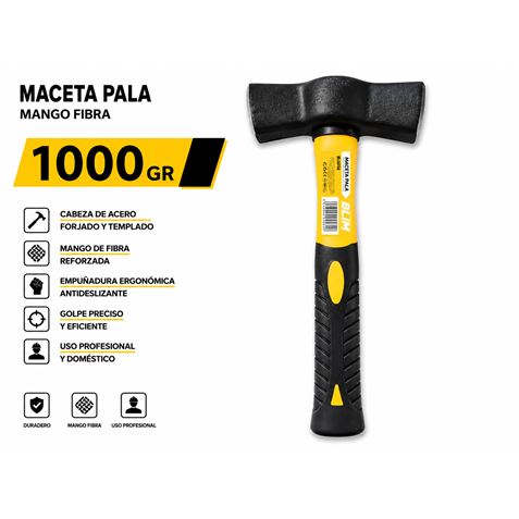 MACETA PALA 1000GR MANGO FIBRA BLIM - BL0578