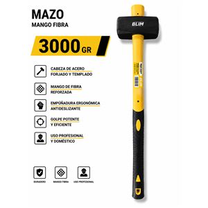 MAZO 3000GR MANGO FIBRA BLIM