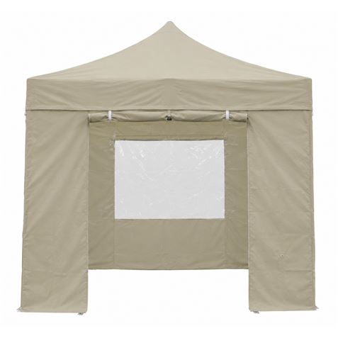 PARED PARA CARPA PLEGABLE ALUMINIO SG0129 BEIGE SUNGARDEN - CARPAPAREDES1