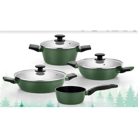 BATERIA DE COCINA 4 PIEZAS FOREST MONIX - M50009900