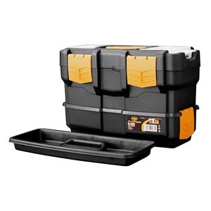 REACONDICIONADA CAJA DE HERRAMIENTAS DOBLE 350X170X230MM ARTPLAST - 6300V